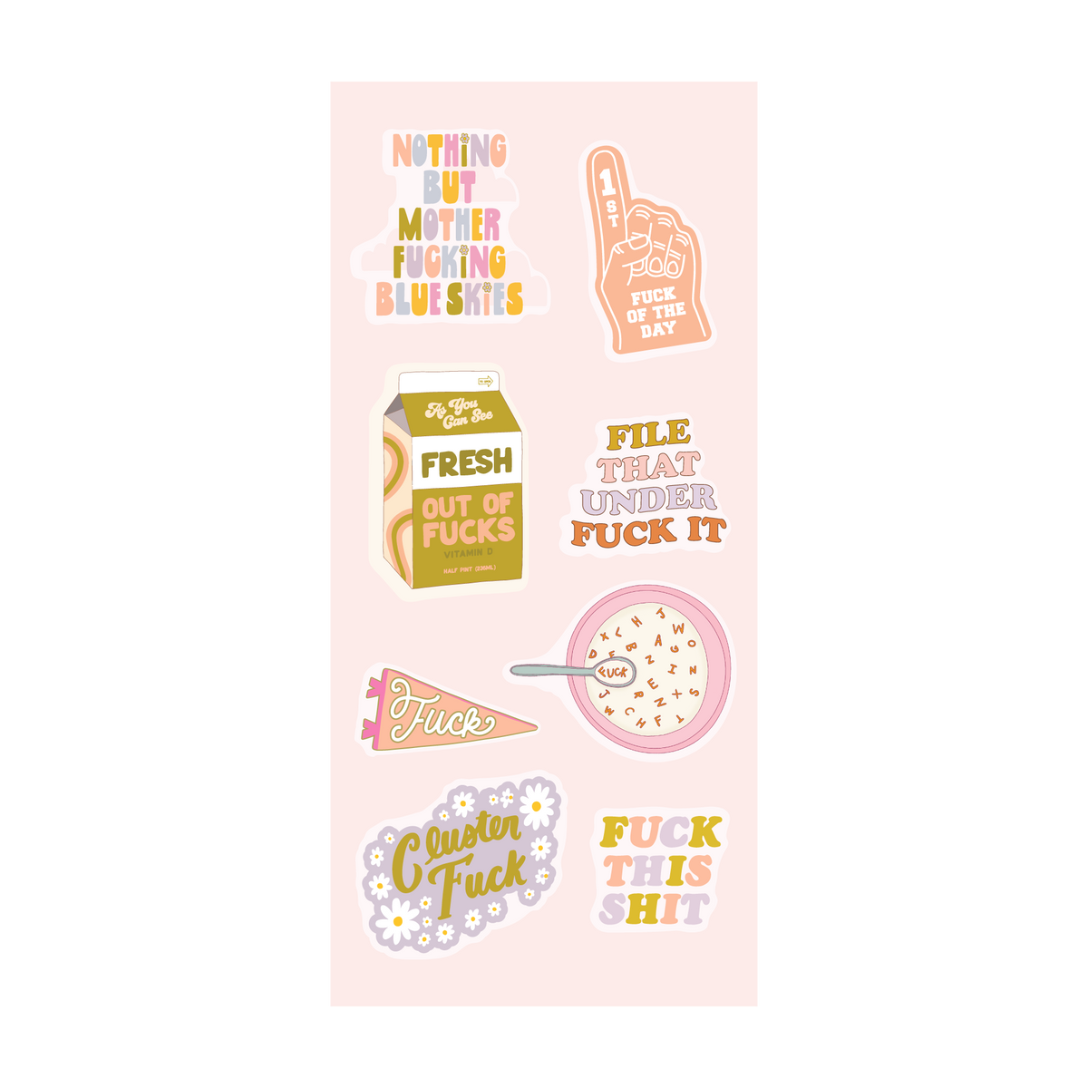 Sticker Book | The Sweary Everything Edition