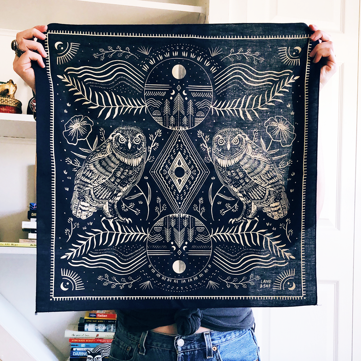 Two Owls | Bandana