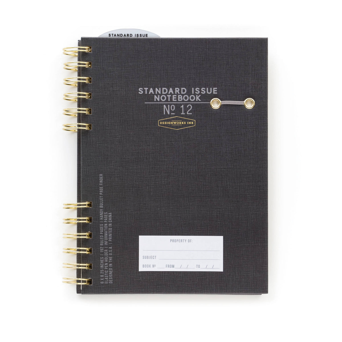 Standard Issue No. 12 Journal | Black