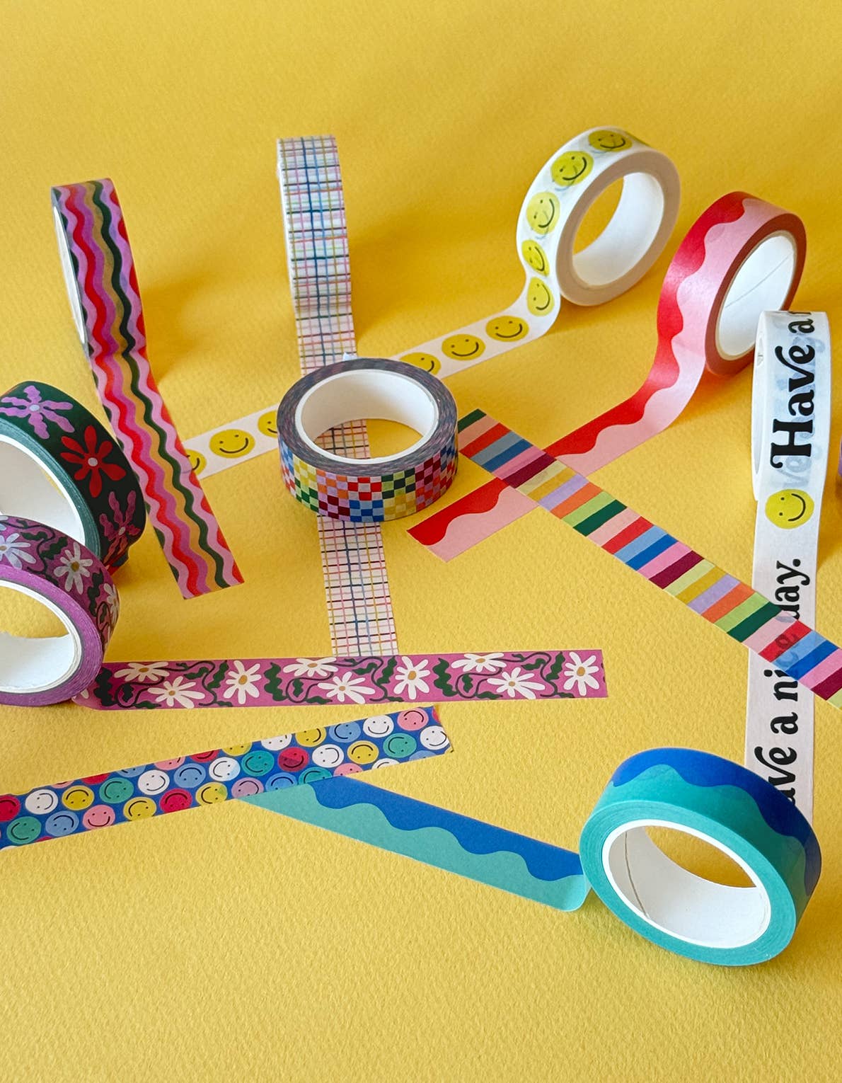 Rainbow Washi Tape | Set of 3