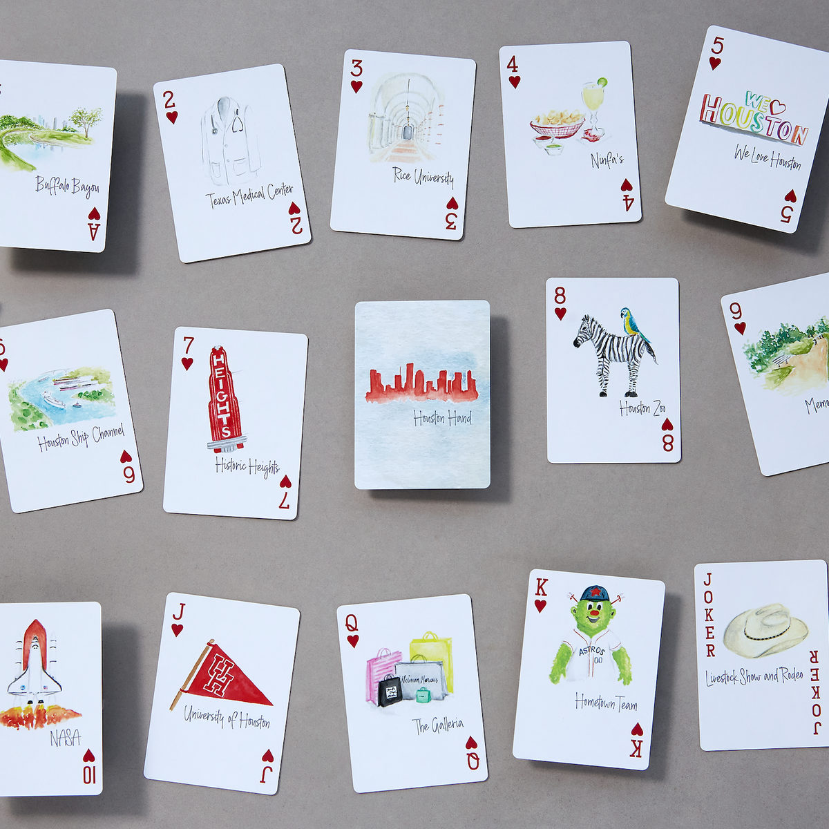 Houston Hand | Playing Cards