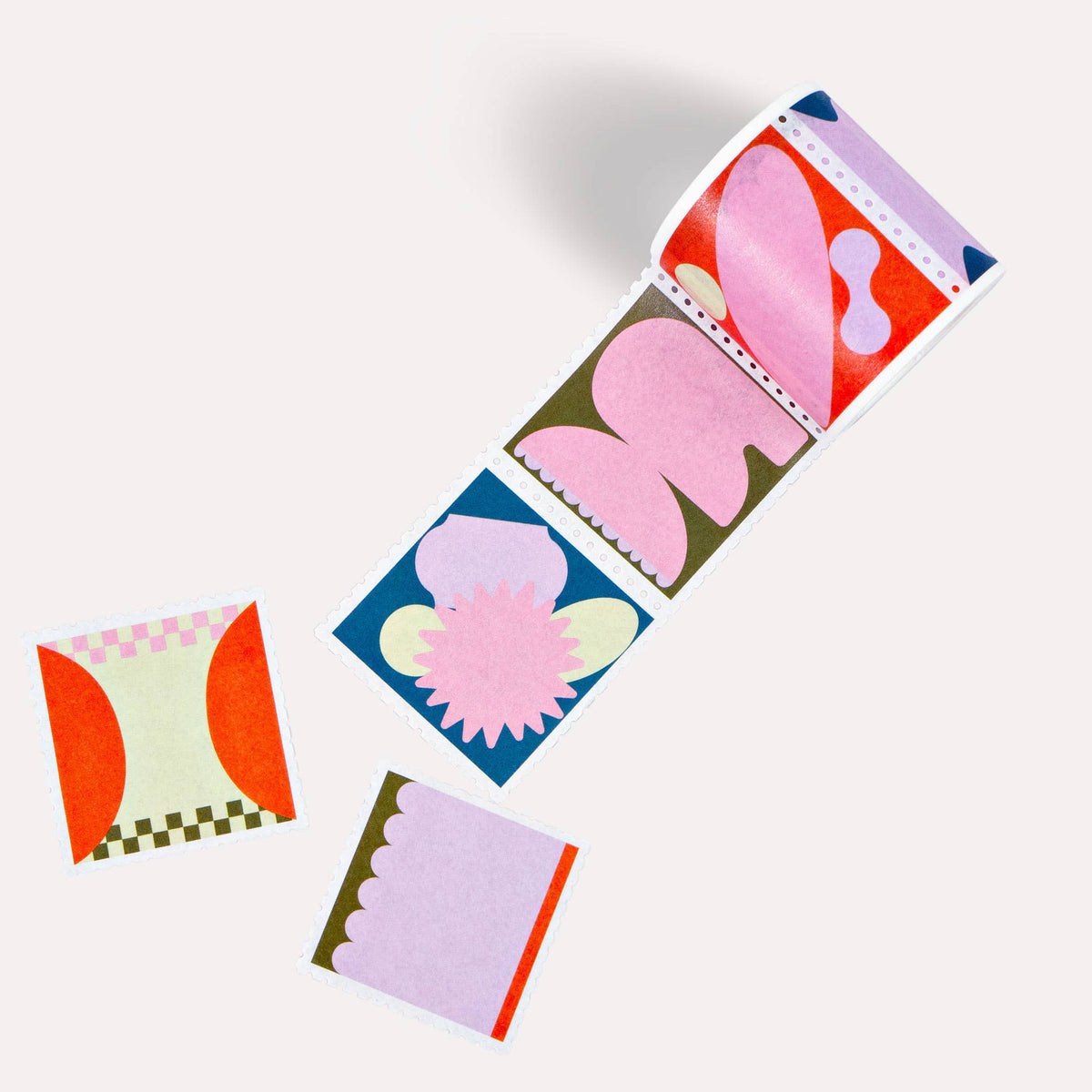 Giant Stamp Washi Tape | Seoul Mix