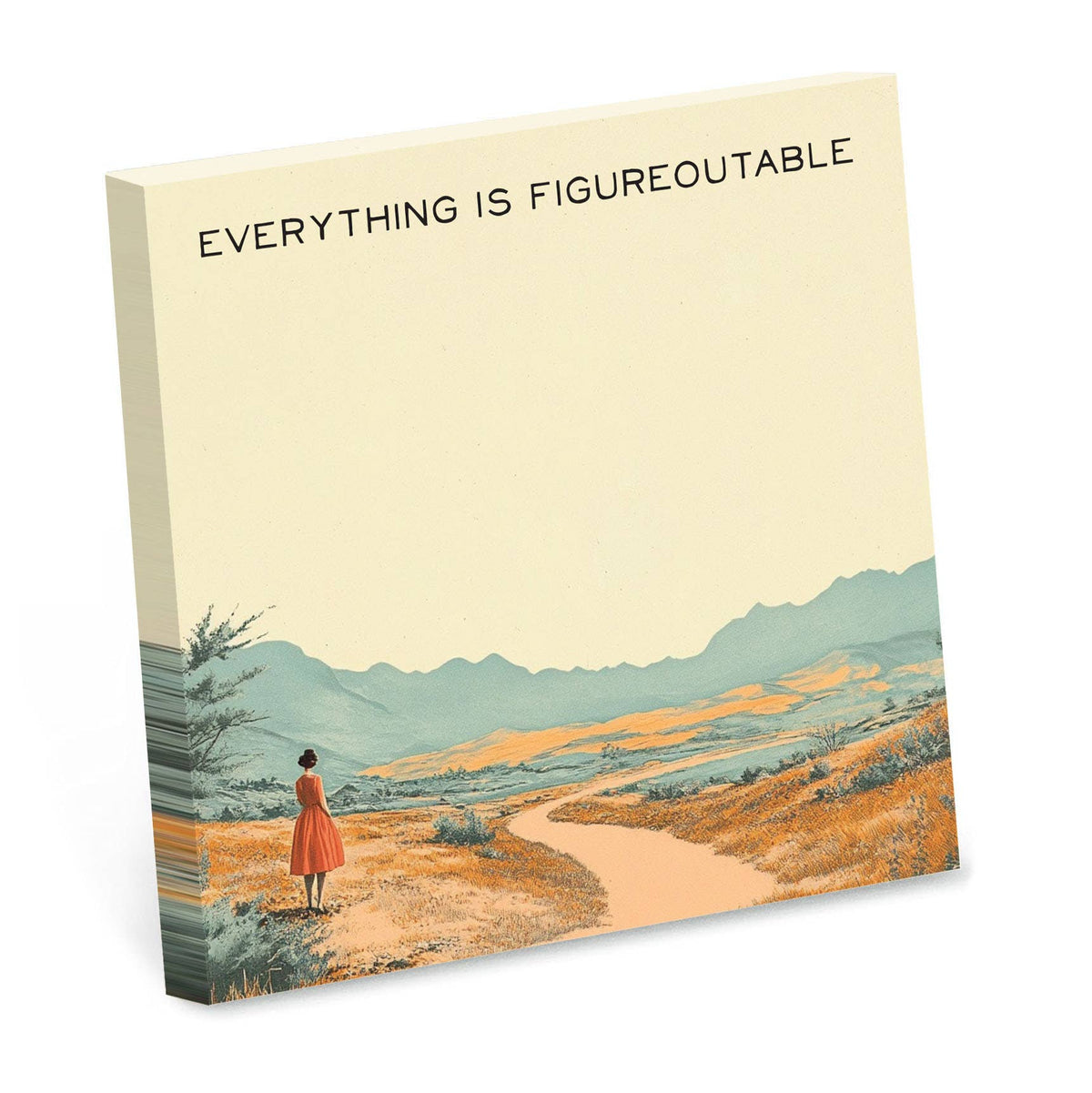 Everything is Figureoutable | Funny Sticky Notes