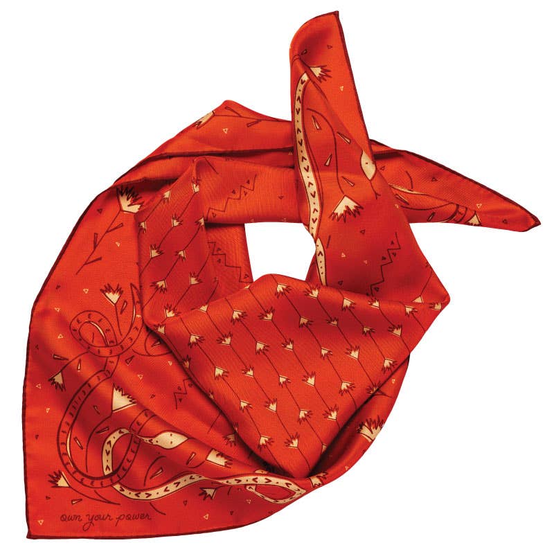 Own Your Power | Silk Scarf