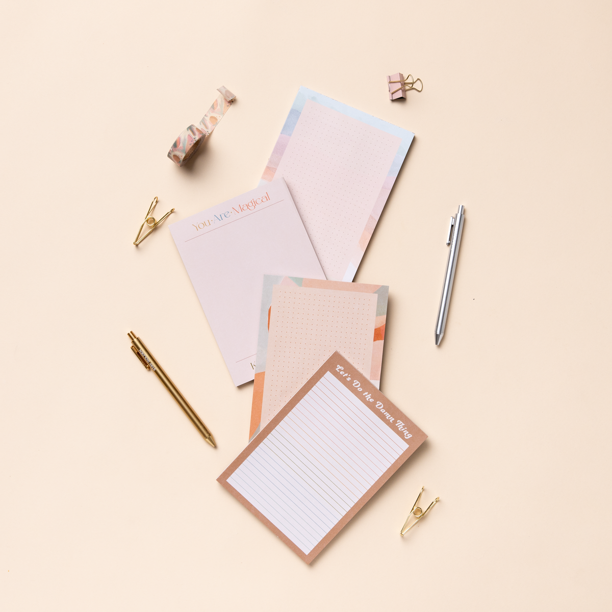 Tearaway Notepads | Let's Do The Damn Thing