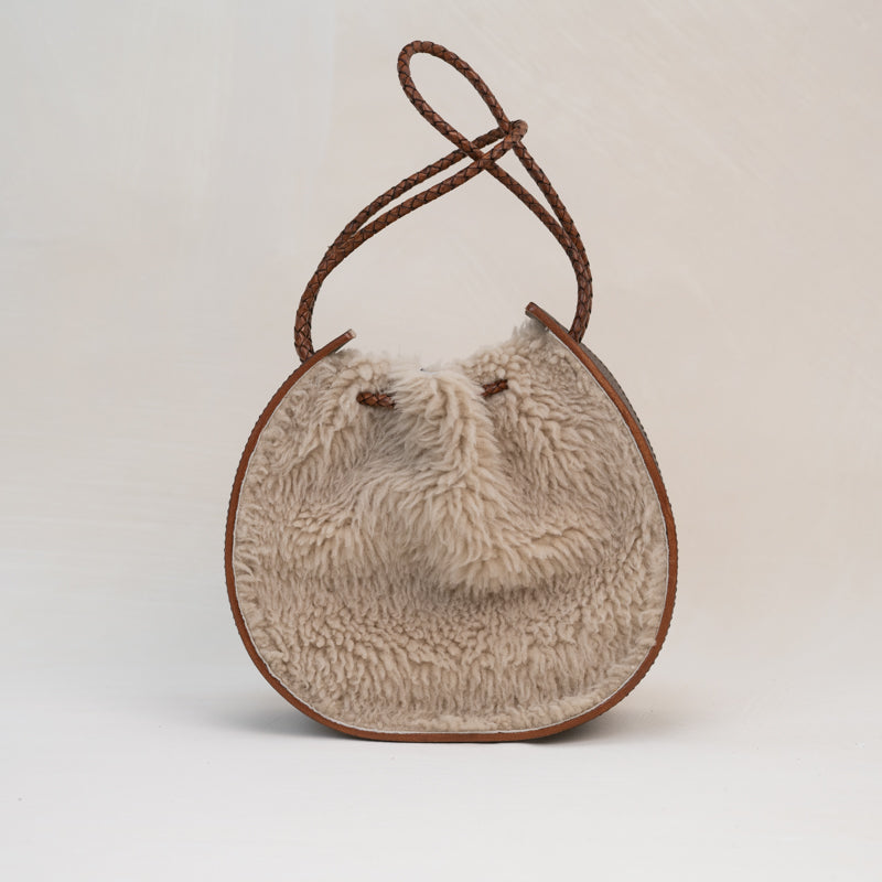 Joi Bag LE | Khaki Shearling