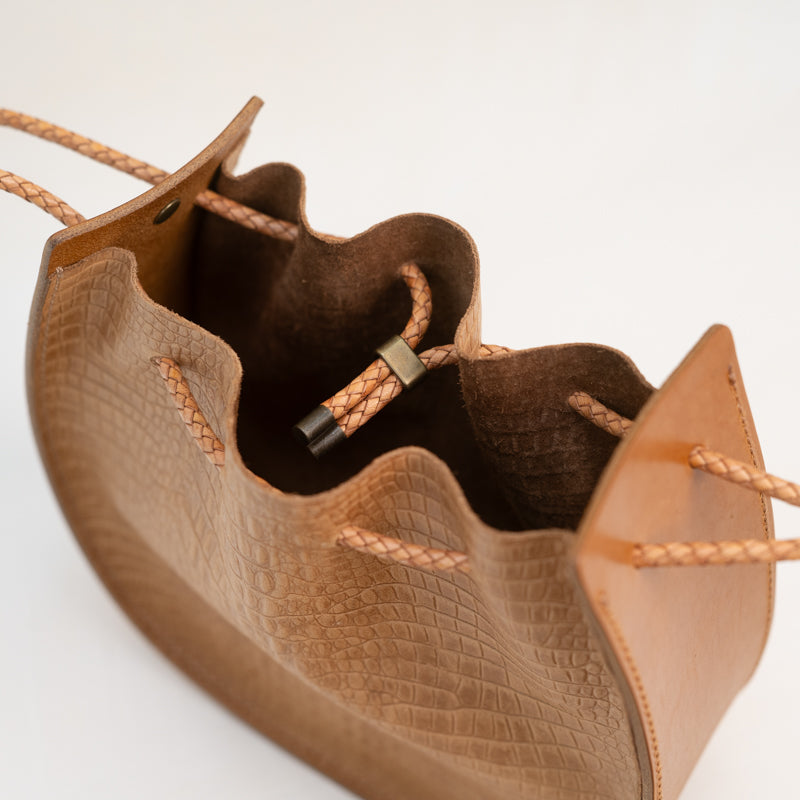 Joi Bag | Micro Natural Croc