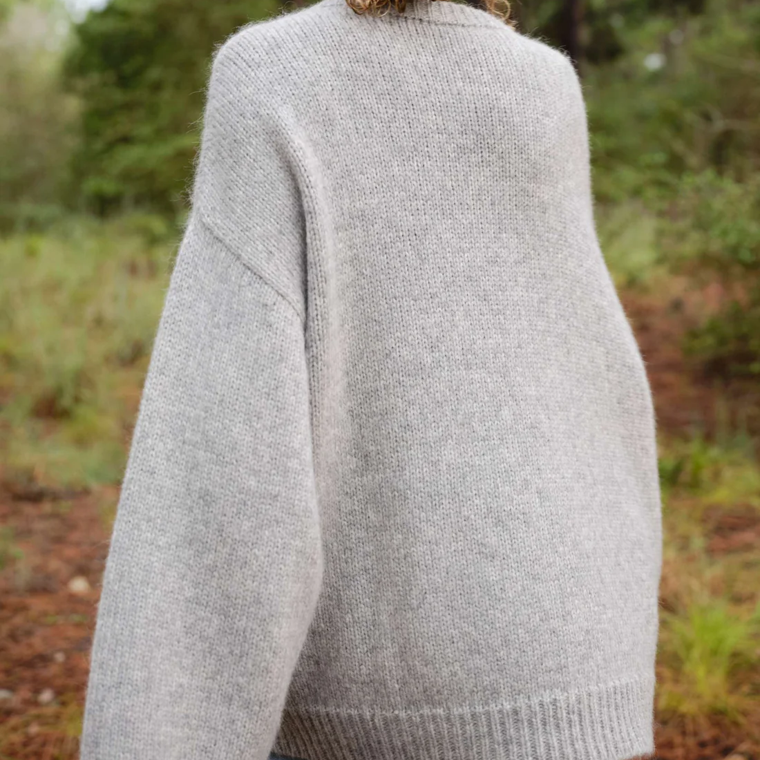 Boyfriend Sweater | Heather Gray | Size 3