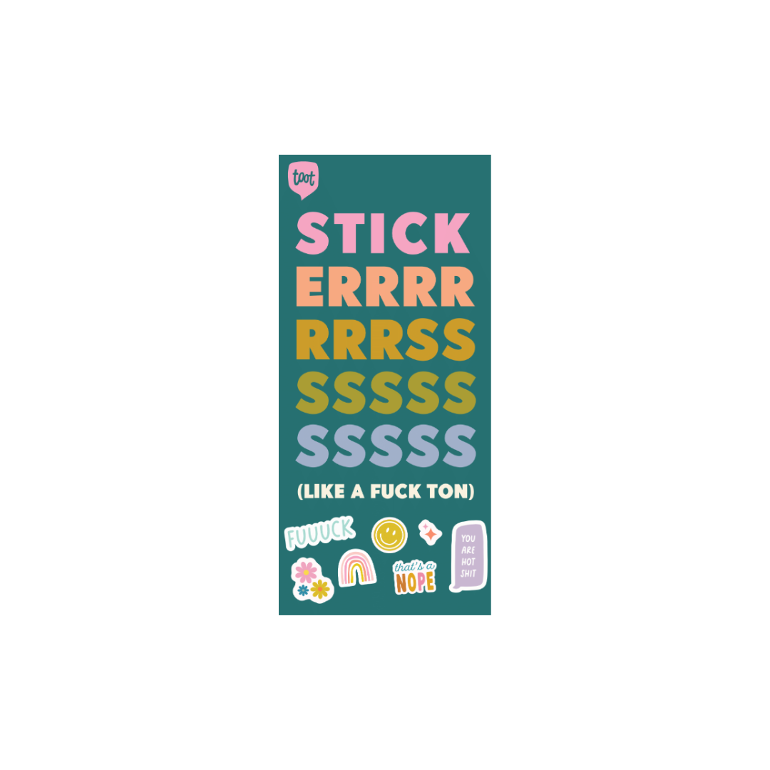 Sticker Book | The Sweary Everything Edition