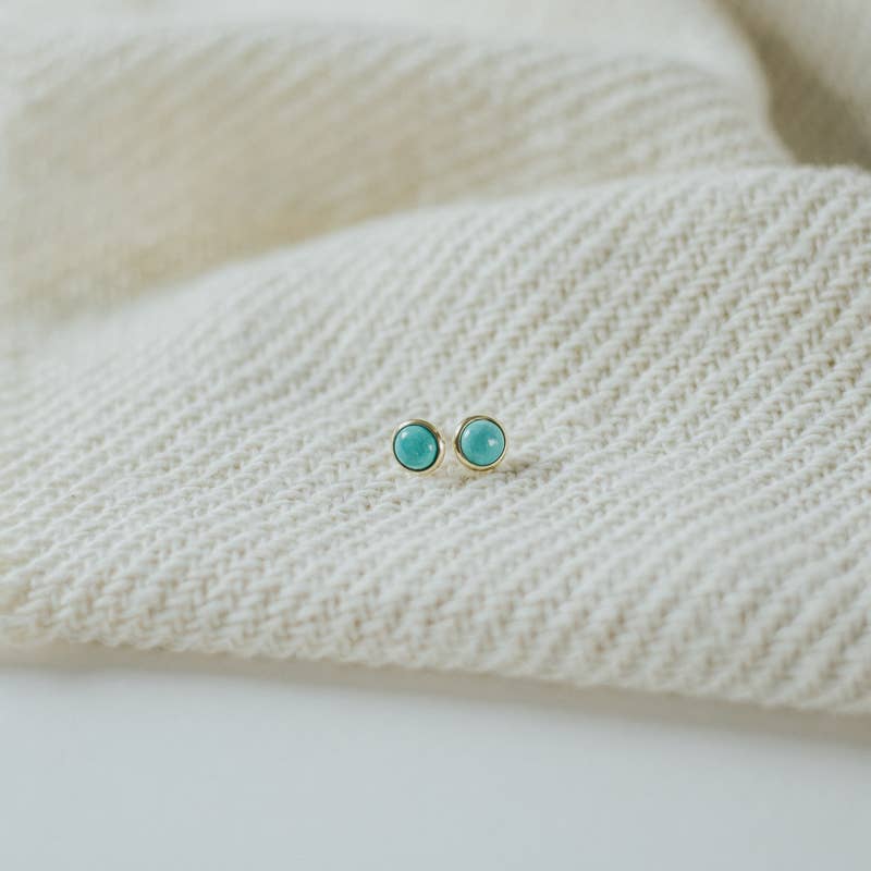 Hyalite Studs | Turquoise