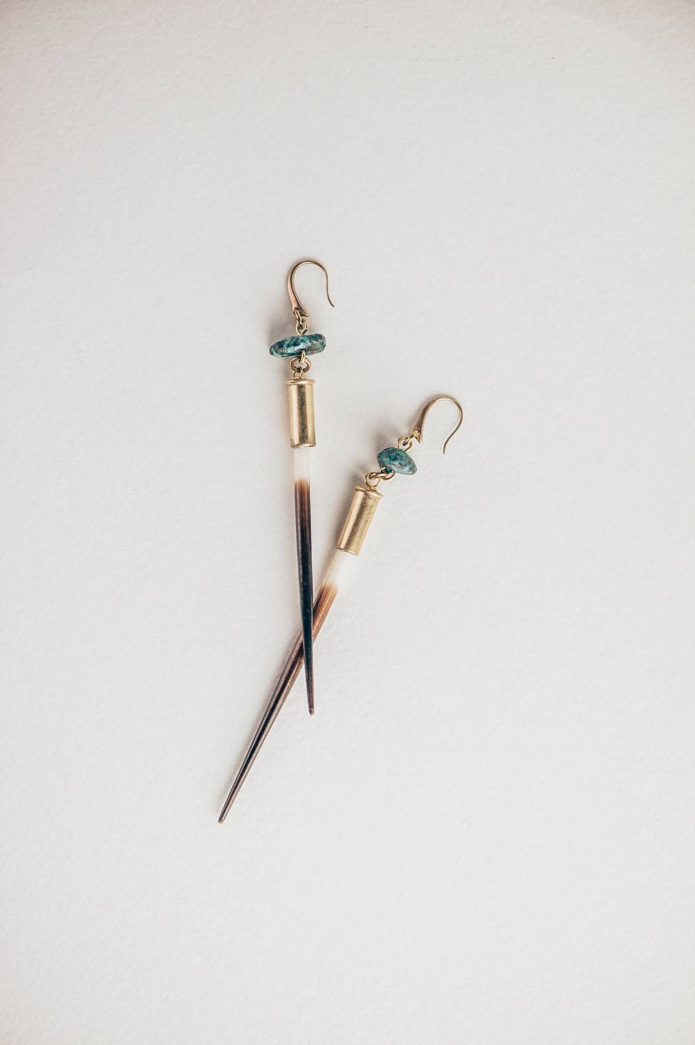 Quill Earrings | Turquoise Hook
