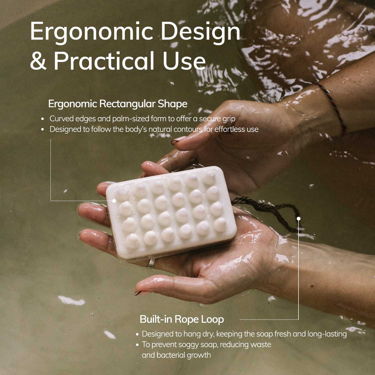 Palo Santo Exfoliating Massage Bar Soap LE