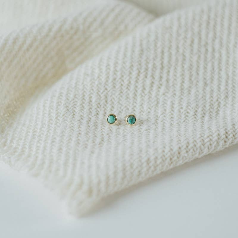 Hyalite Studs | Turquoise