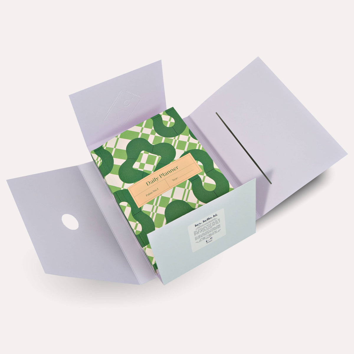 Palau Undated Daily Planner Book
