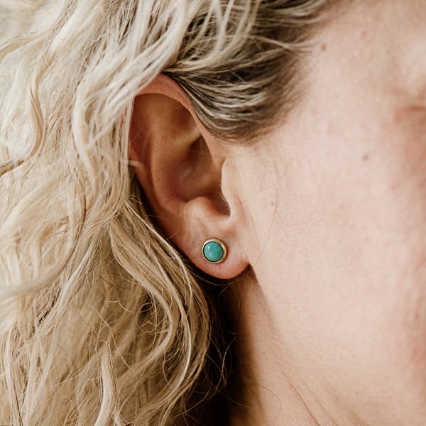 Hyalite Studs | Turquoise
