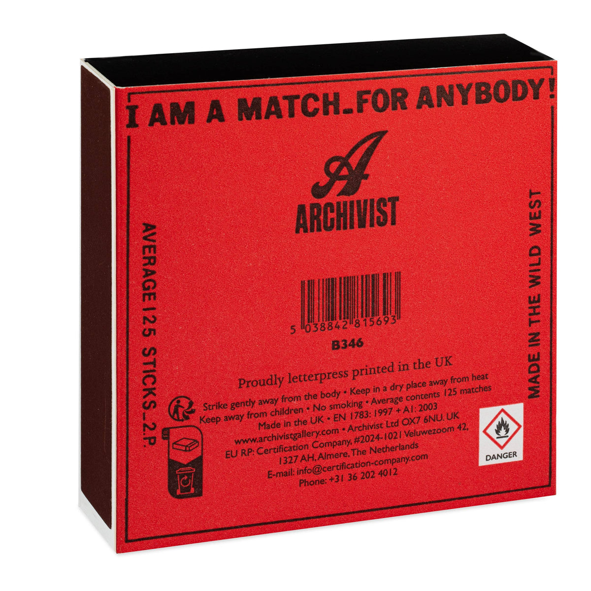 Cowgirl | Match for Anybody | Match Box