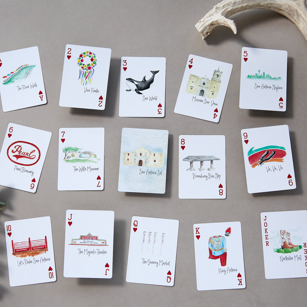 San Antonio Set | Playing Cards