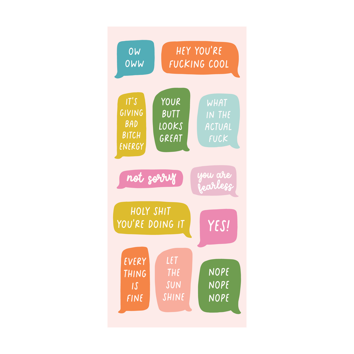 Sticker Book | The Sweary Everything Edition