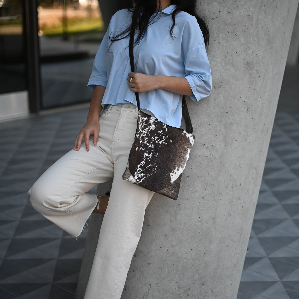 Crossbody LE | Verona Hair Hide