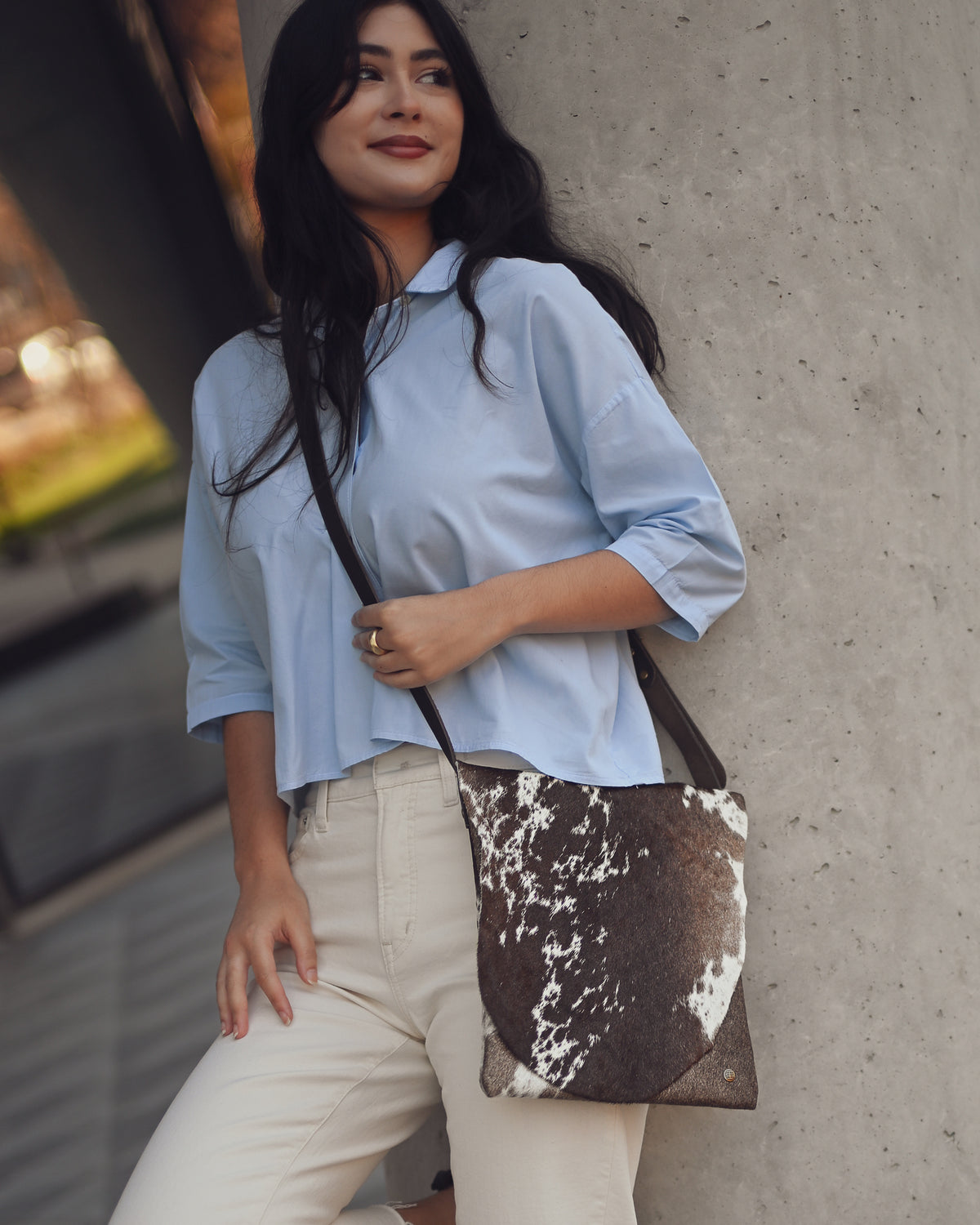 Crossbody LE | Verona Hair Hide