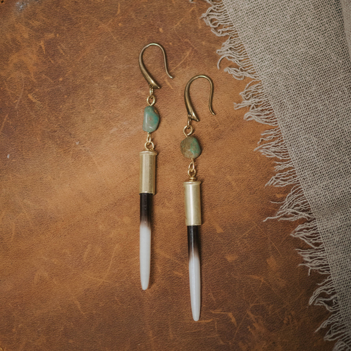 Quill Earrings | Turquoise Hook