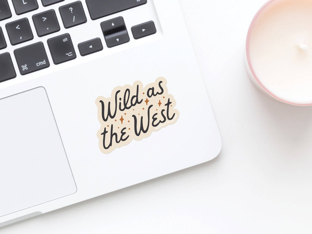 Wild As The West Sticker