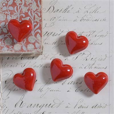 Glass Heart | Red