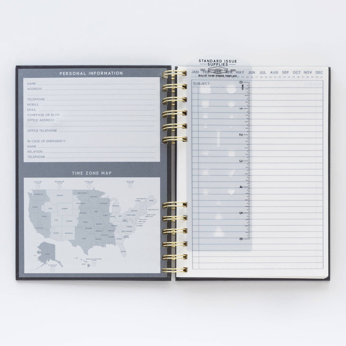 Standard Issue No. 12 Journal | Black