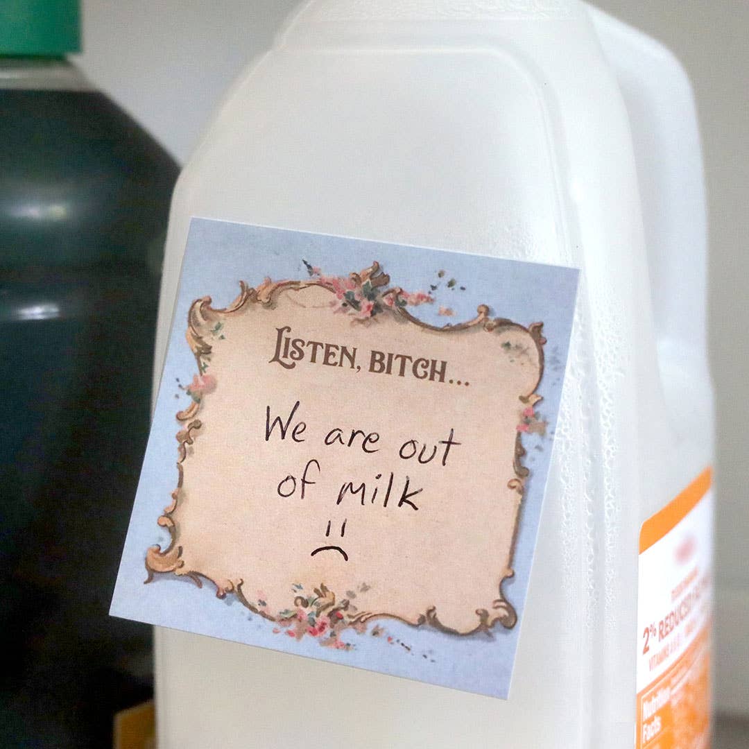 Listen Bitch... | Funny Sticky Notes