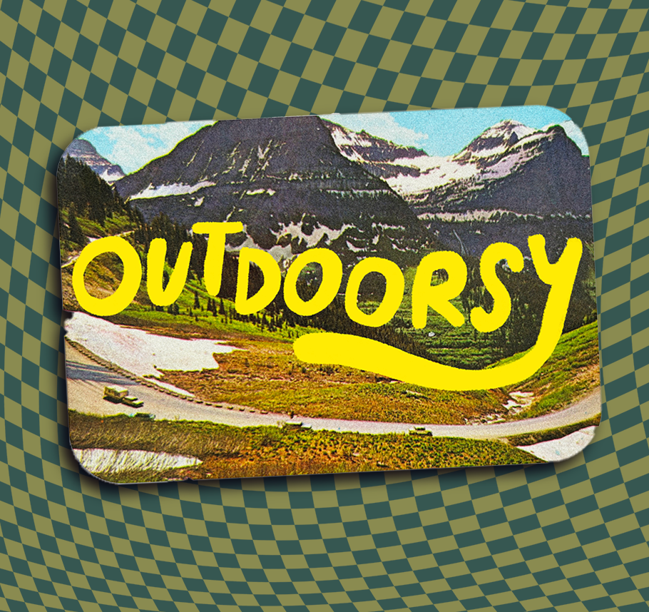 Outdoorsy | Vinyl Sticker