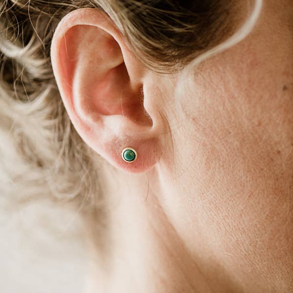 Hyalite Studs | Turquoise