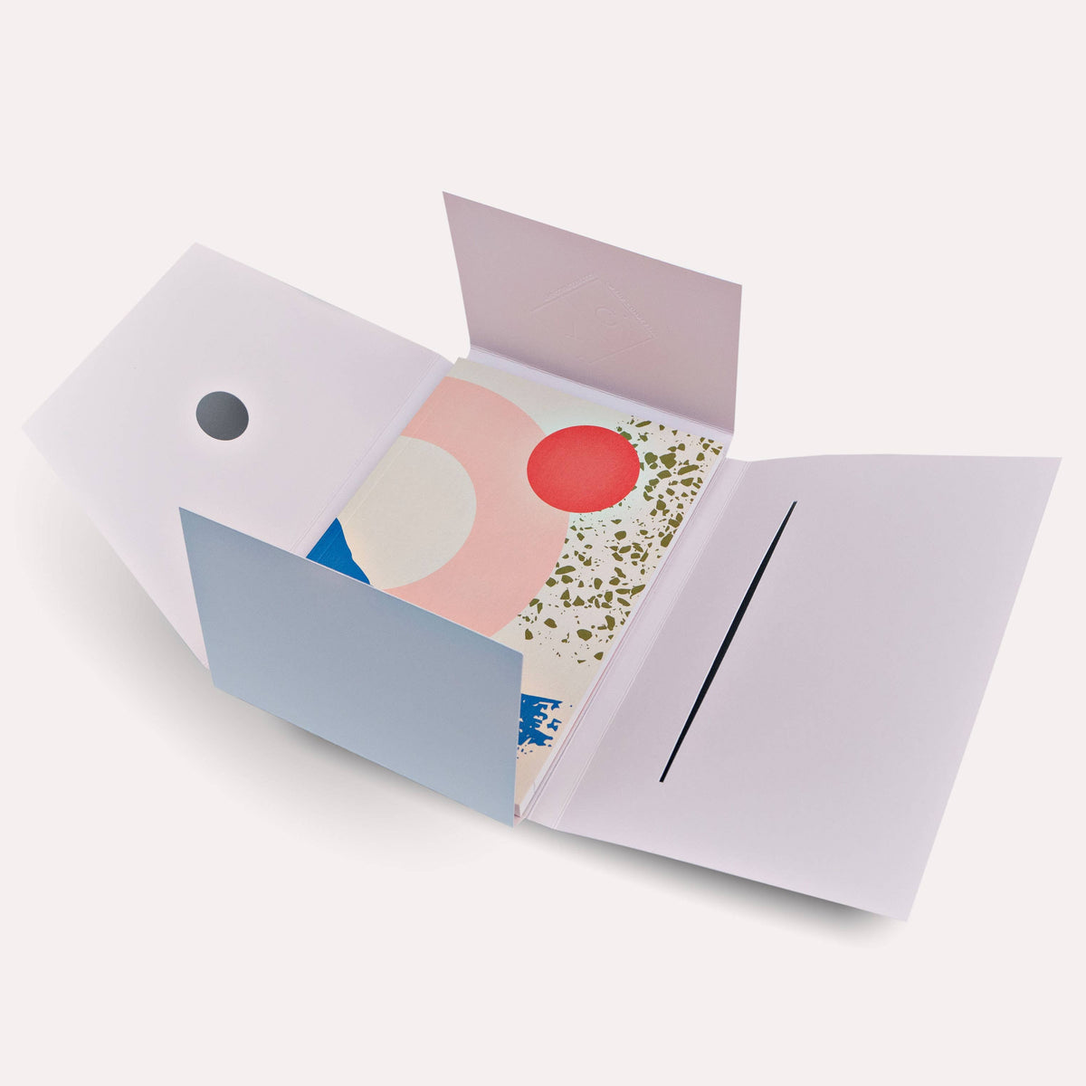Memphis Brush Lay Flat Notebook