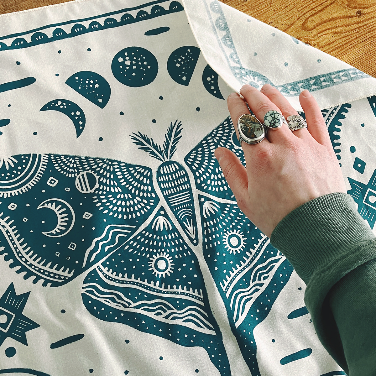 Luna Moth | Bandana