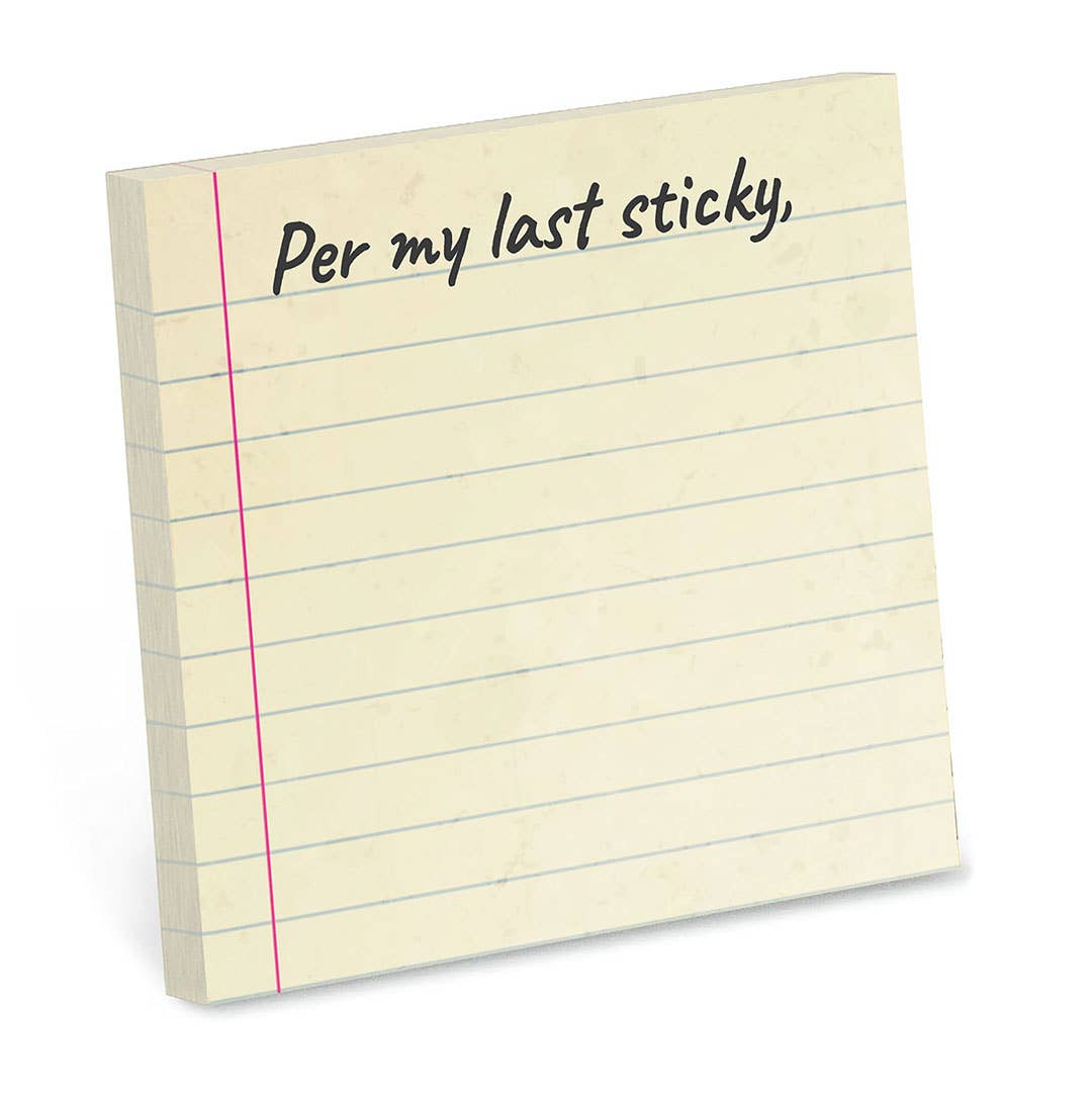 Per My Last Sticky | Funny Sticky Notes