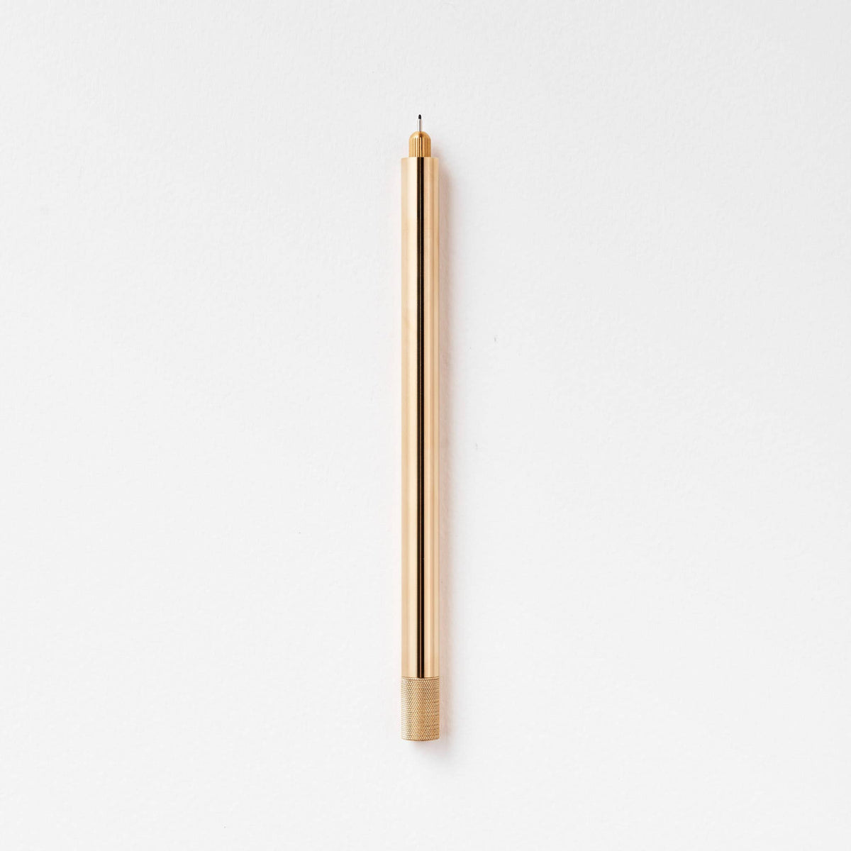Lumos Pro Single | Refillable Multi-Tip Pen | Brass: Special Edition