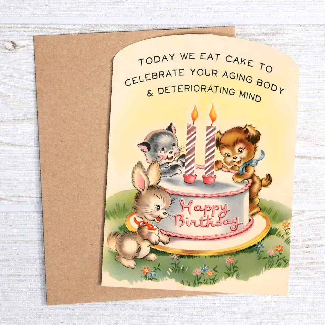 Today We Eat Cake | Birthday Card