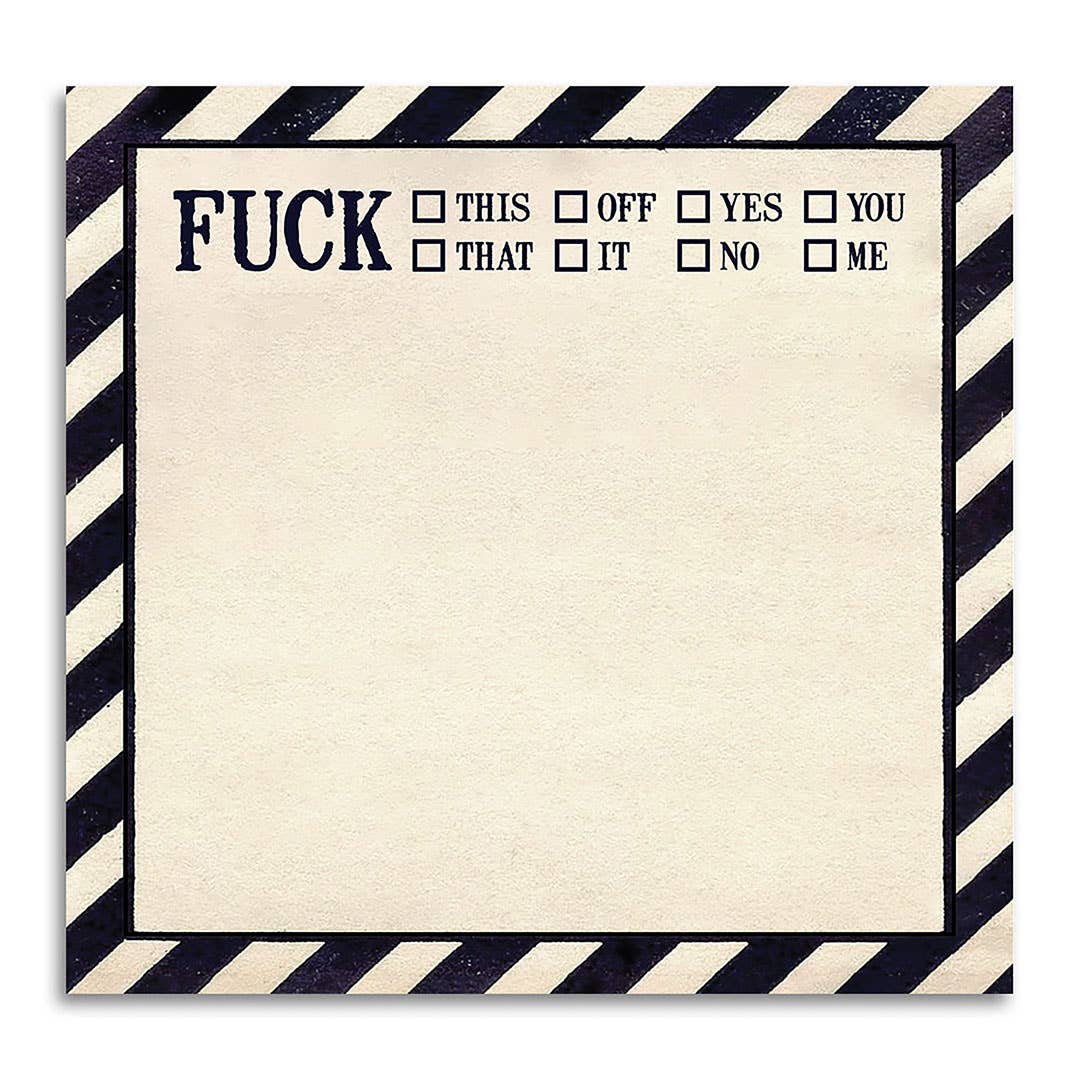F*** This, That, Off | Funny Sticky Notes
