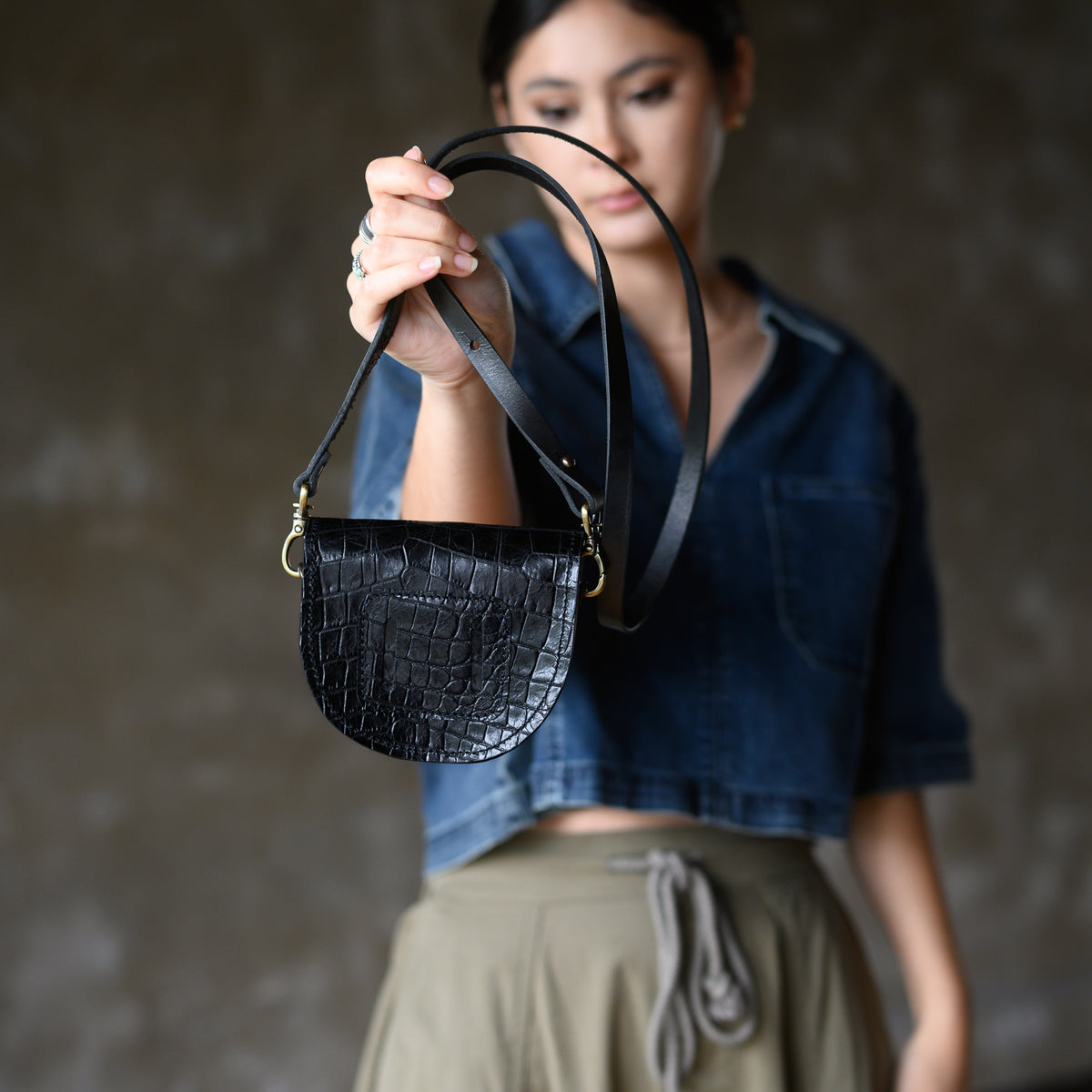 Nash Micro | Midnight Croc
