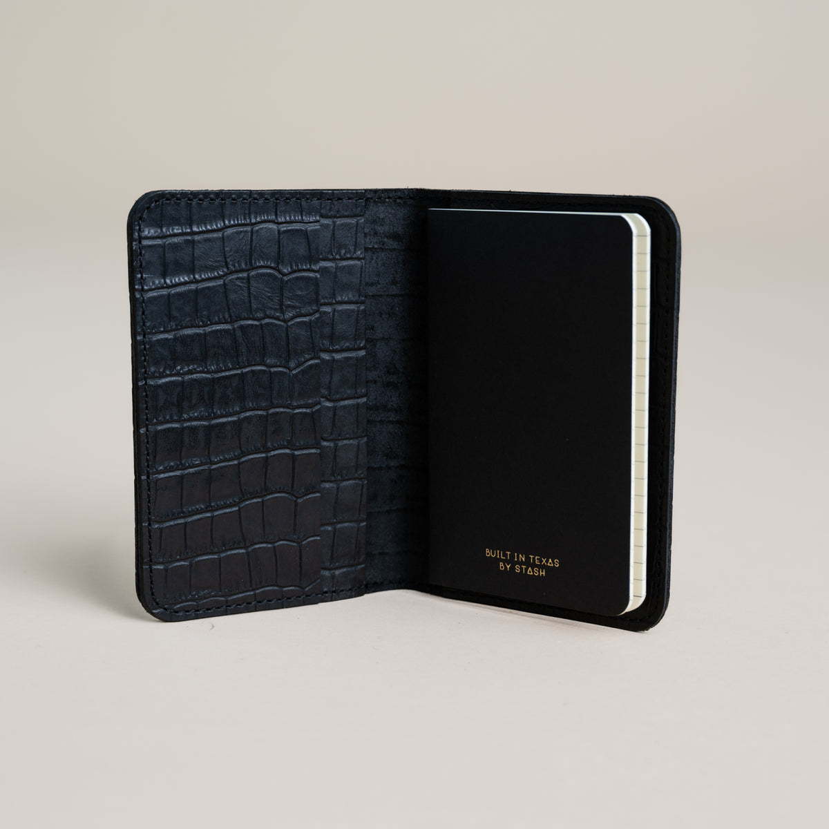 Passport | Luxe Black Croc