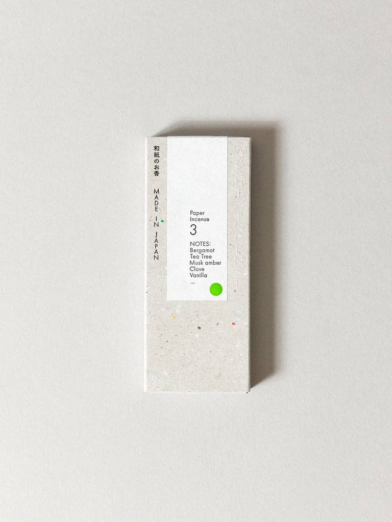 Washi Paper Incense 3 | Deep Citrus