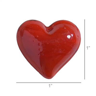 Glass Heart | Red