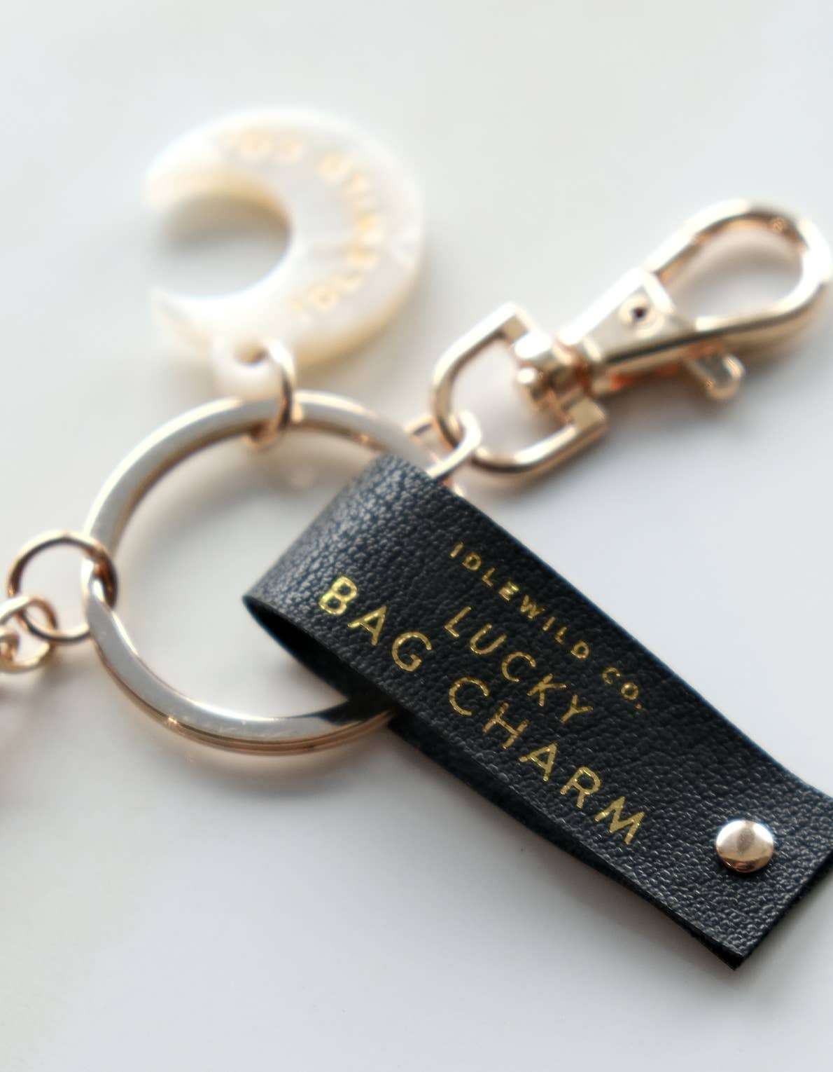 Lucky Bag Charm | Four Leaf Clover