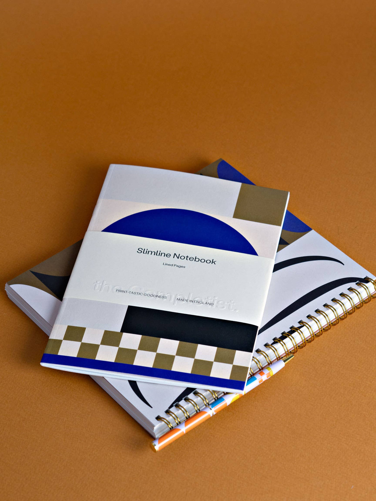 Ginger Slimline Notebook | Dot Grid