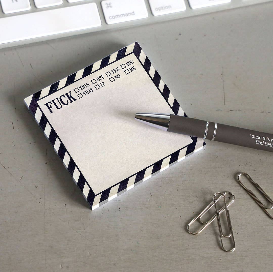 F*** This, That, Off | Funny Sticky Notes