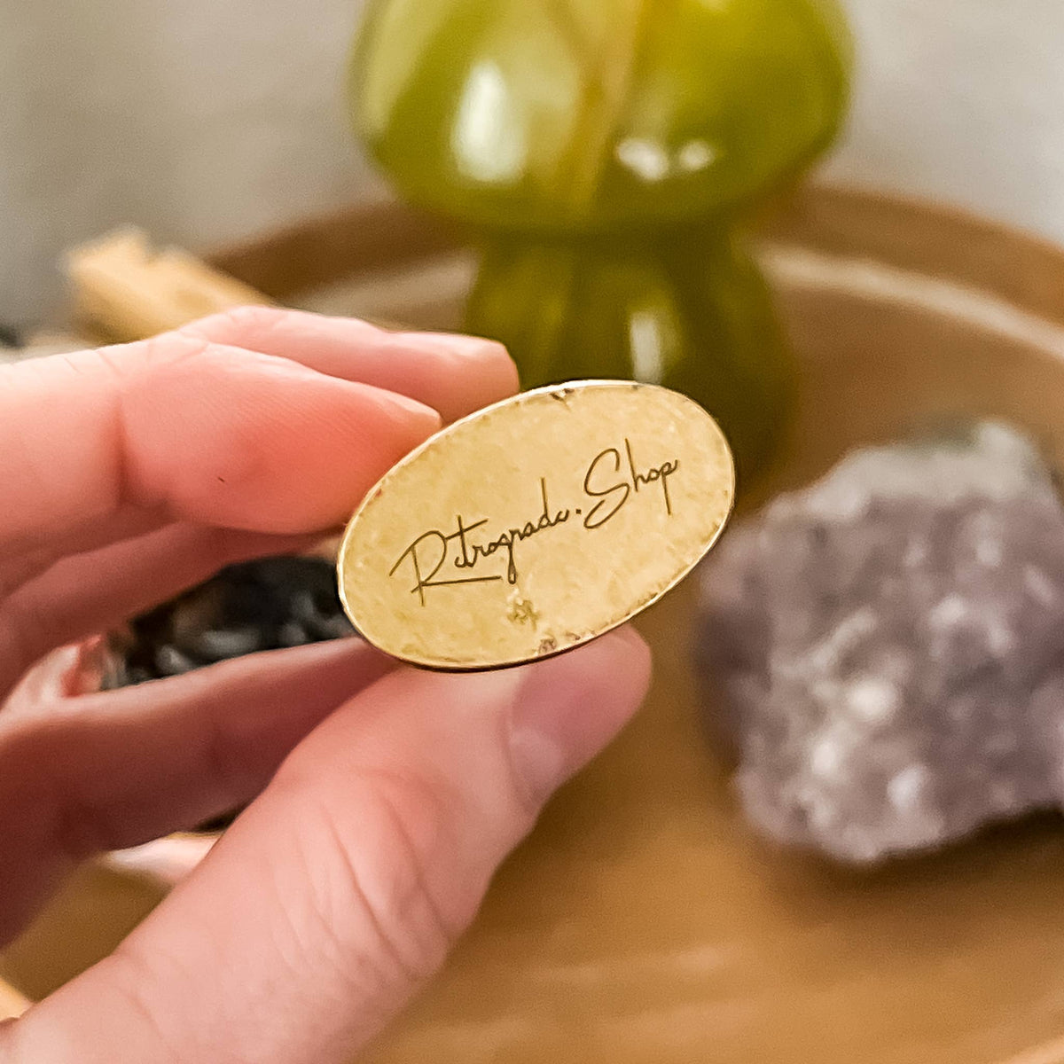 Celestial Magic Ritual Brass Lighter Case