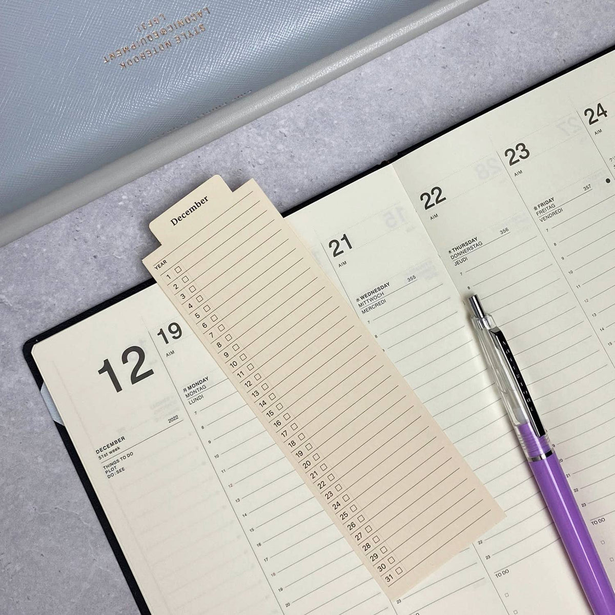 LACONIC Style Bookmark | Planning / Memo
