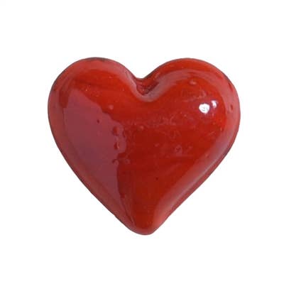 Glass Heart | Red
