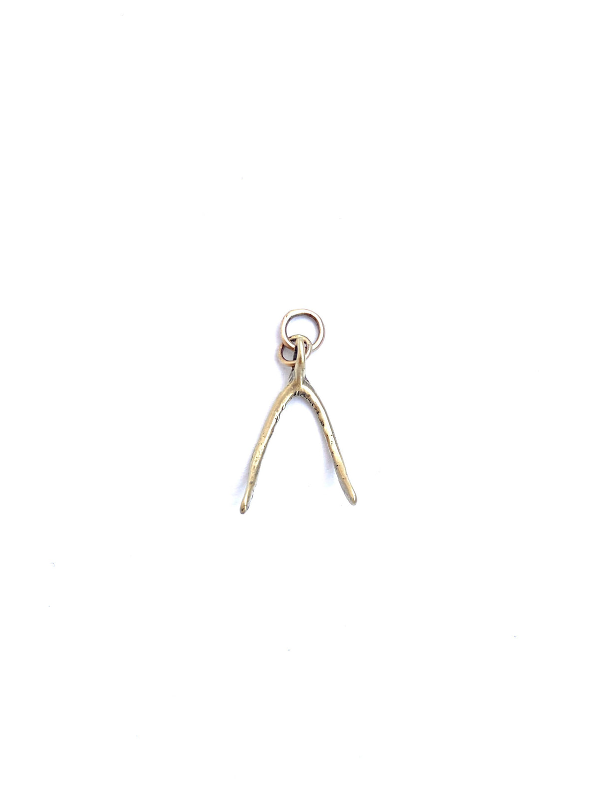 Wishbone Charm