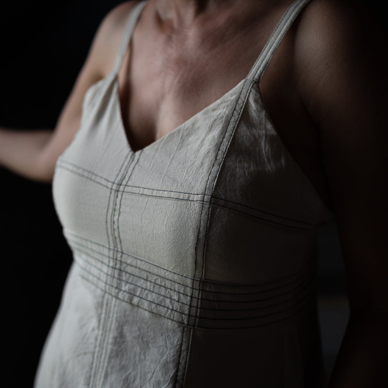 Eva Maxi Dress | Natural | Size M/L